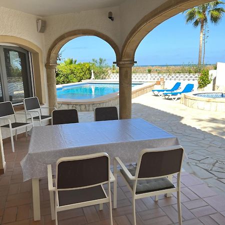 Chalet En La Playa Con Piscina Privada - Holavivienda Inmobiliaria 德尼亚 外观 照片