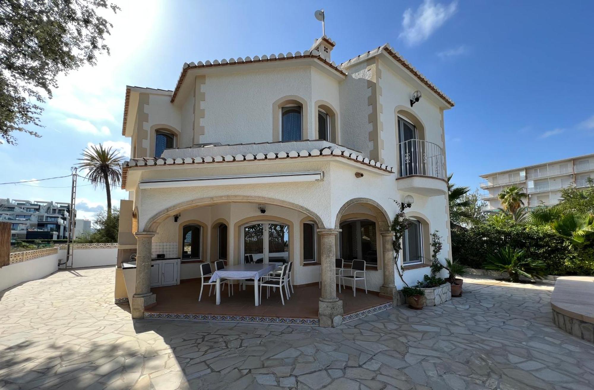 Chalet En La Playa Con Piscina Privada - Holavivienda Inmobiliaria 德尼亚 外观 照片
